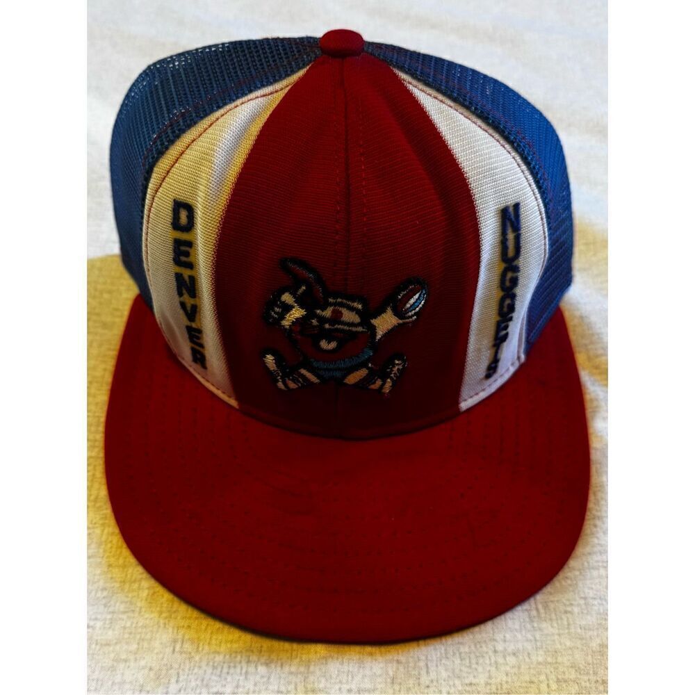 Denver Nuggets Hat Cap AJD Lucky Stripe Snapback Vintage